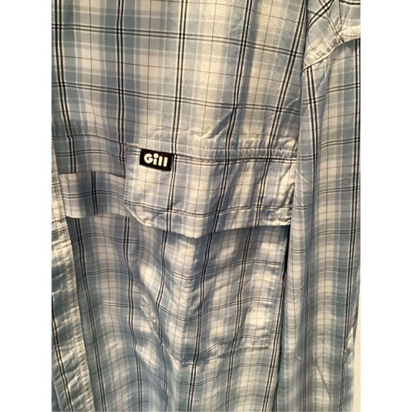 Gill Mens Overton Shirt Sz 3 X Fishing Cape Breathable Long Sleeve - Picture 4 of 11